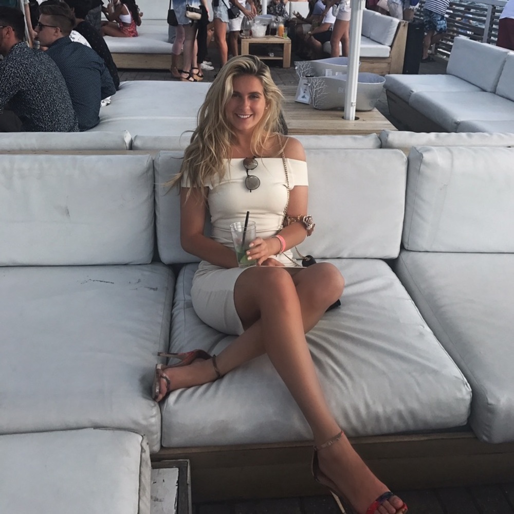 Off White Aritzia Dress